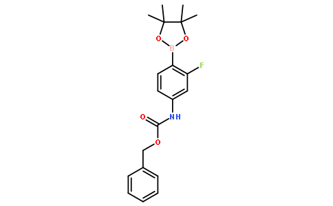 4-(Cbz-氨基)-2-氟苯硼酸频那醇酯
