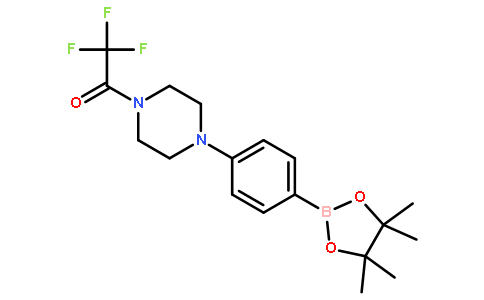 4-(4-三氟乙酰基)哌嗪)苯硼酸频那醇酯