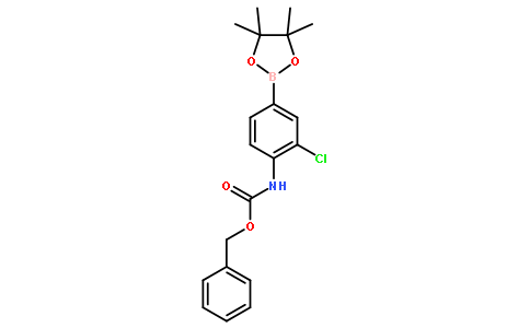 4-Cbz-氨基-3-氯苯硼酸频那醇酯
