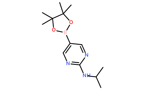 2-異丙基氨基嘧啶-5-硼酸頻那醇酯