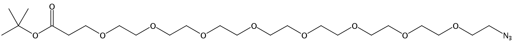 叠氮-八聚乙二醇-丙酸叔丁酯