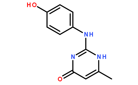 2-(4-hydroxyanilino)-6-methyl-1H-pyrimidin-4-one