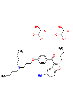 (5-氨基-2-丁基-3-苯并呋喃基)[4-[3-(二丁基氨基)丙氧基]苯基]甲酮二草酸盐
