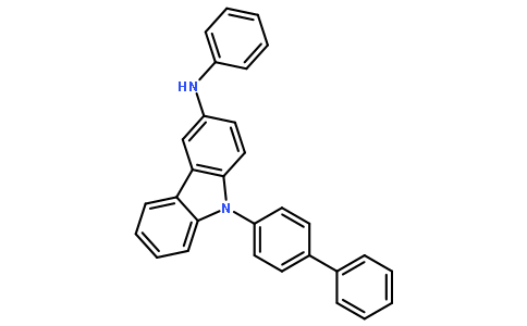 N-phenyl-9-(4-phenylphenyl)carbazol-3-amine
