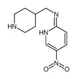 5-Nitro-N-(4-piperidinylmethyl)-2-pyridinamine