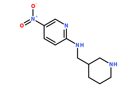 5-Nitro-N-(3-piperidinylmethyl)-2-pyridinamine