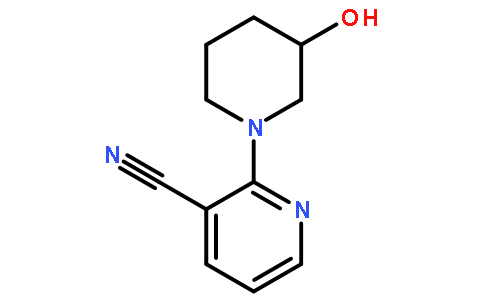 2-(3-hydroxypiperidin-1-yl)pyridine-3-carbonitrile