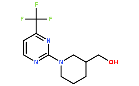 [1-[4-(trifluoromethyl)pyrimidin-2-yl]piperidin-3-yl]methanol