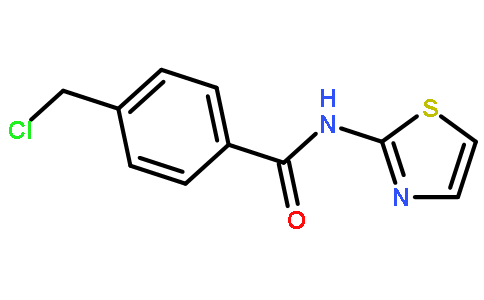 4-(Chloromethyl)-N-(1,3-thiazol-2-yl)benzamide