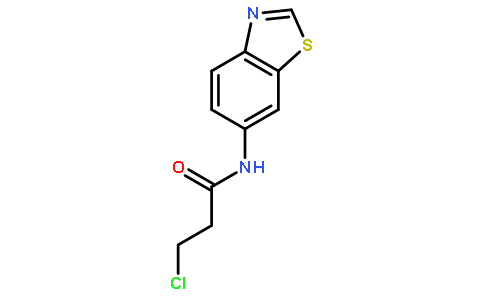 N-(苯并[d]噻唑-6-基)-3-氯丙酰胺