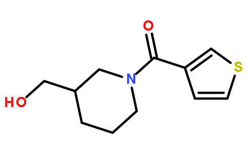[3-(hydroxymethyl)piperidin-1-yl]-thiophen-3-ylmethanone