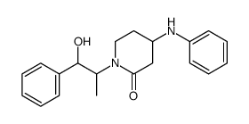 1-(2-羟基-1-甲基-2-苯基-乙基)-4-苯基氨基-哌啶-2-酮