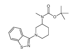 tert-Butyl (1-(benzo[d]isothiazol-3-yl)piperidin-3-yl)(methyl)carbamate