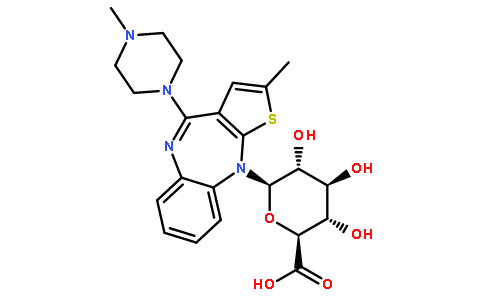 奥氮平-&Beta-D-葡糖苷酸
