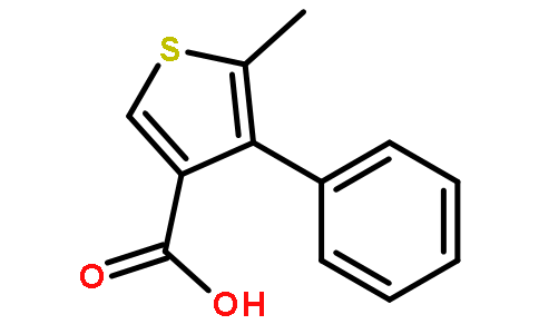 5-甲基-4-苯基噻吩-3-羧酸