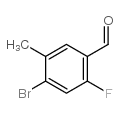 4-溴-2-氟-5-甲基苯甲醛