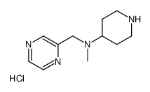 N-Methyl-N-(pyrazin-2-ylmethyl)piperidin-4-amine hydrochloride