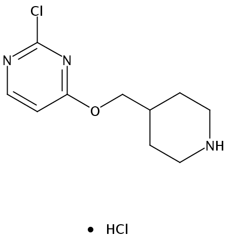 2-Chloro-4-(piperidin-4-ylmethoxy)pyrimidine hydrochloride
