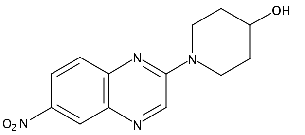 1-(6-Nitroquinoxalin-2-yl)piperidin-4-ol