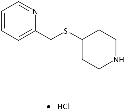 2-((Piperidin-4-ylthio)methyl)pyridine hydrochloride