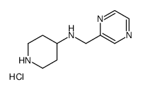 N-(Pyrazin-2-ylmethyl)piperidin-4-amine hydrochloride