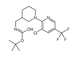 tert-Butyl ((1-(3-chloro-5-(trifluoromethyl)pyridin-2-yl)piperidin-3-yl)methyl)carbamate
