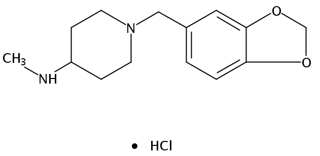 1-(Benzo[d][1,3]dioxol-5-ylmethyl)-N-methylpiperidin-4-amine hydrochloride