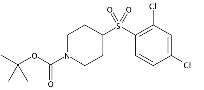 tert-Butyl 4-((2,4-dichlorophenyl)sulfonyl)piperidine-1-carboxylate
