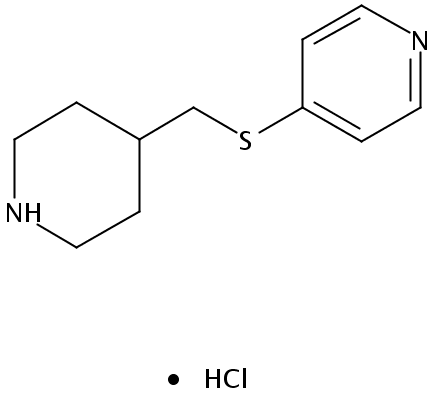 4-((Piperidin-4-ylmethyl)thio)pyridine hydrochloride