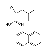 (2S)-2-amino-4-methyl-N-naphthalen-1-ylpentanamide