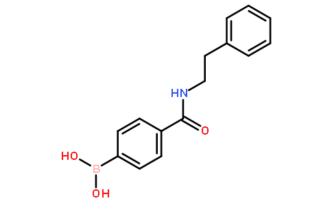 4-(苯乙基氨甲酰基)苯基硼酸