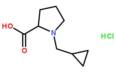 1-(环丙基甲基)吡咯烷-2-羧酸