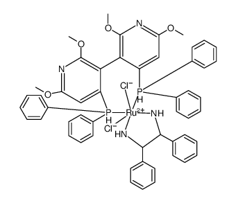 [(S)-(-)-2,2',6,6'-四甲氧基-4,4'-双(二苯基磷)-3,3'-联吡啶][(1S,2S)-(-)-1,2-二苯基乙烯二胺]二氯化钌