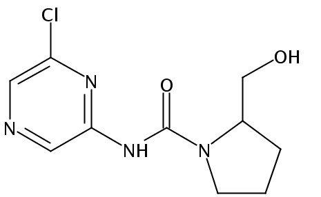 N-(6-Chloropyrazin-2-yl)-2-(hydroxymethyl)pyrrolidine-1-carboxamide