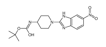 tert-Butyl (1-(5-nitro-1H-benzo[d]imidazol-2-yl)piperidin-4-yl)carbamate