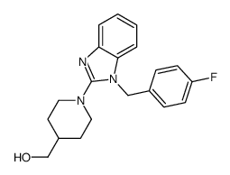 (1-(1-(4-Fluorobenzyl)-1H-benzo[d]imidazol-2-yl)piperidin-4-yl)methanol