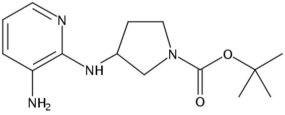 tert-Butyl 3-((3-aminopyridin-2-yl)amino)pyrrolidine-1-carboxylate