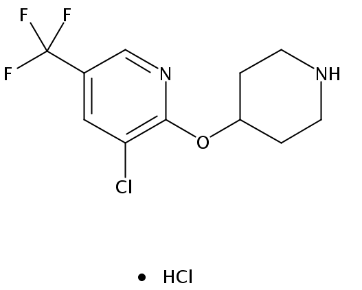 3-Chloro-2-(piperidin-4-yloxy)-5-(trifluoromethyl)pyridine hydrochloride