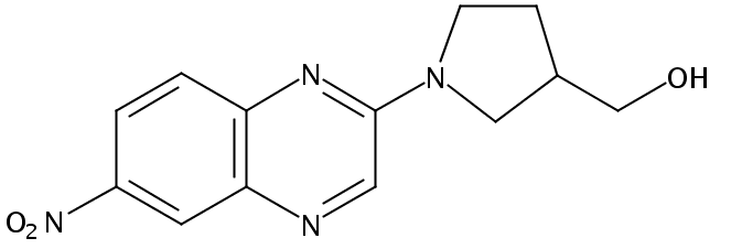 (1-(6-Nitroquinoxalin-2-yl)pyrrolidin-3-yl)methanol
