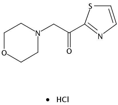 2-Morpholino-1-(thiazol-2-yl)ethanone hydrochloride