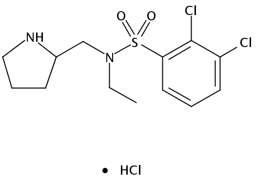 2,3-Dichloro-N-ethyl-N-(pyrrolidin-2-ylmethyl)benzenesulfonamide hydrochloride