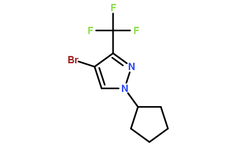 4-bromo-1-cyclopentyl-3-(trifluoromethyl)pyrazole