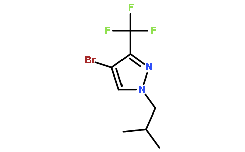 4-bromo-1-isobutyl-3-(trifluoromethyl)pyrazole