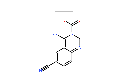4-氨基-6-氰基-3(2H)-喹唑啉甲酸-1,1-二甲基乙酯