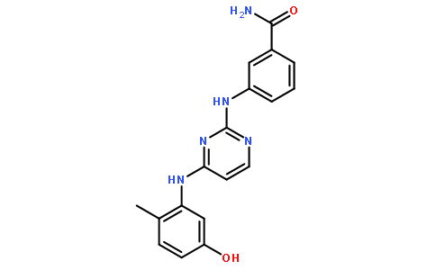 3-[[4-[(5-羟基-2-甲基苯基)氨基]-2-嘧啶基]氨基]苯甲酰胺