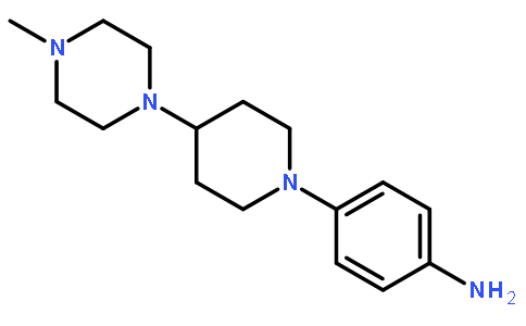 4-(4-(4-甲基哌嗪-1-基)哌啶-1-基)苯胺