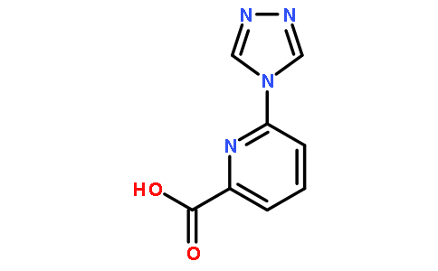 6-(4H-1,2,4-三唑-4-基)吡啶-2-羧酸