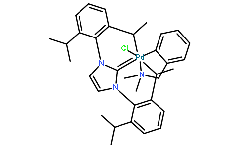 [[1,3-双(2,6-二异丙苯基)咪唑-2-亚基](N,N-二甲基苄胺)氯化钯(Ⅱ)]