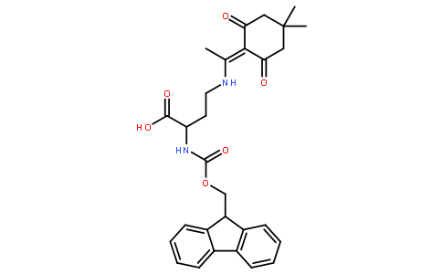 (2R)-4-[[1-(4,4-二甲基-2,6-二氧代环己亚基)乙基]氨基]-2-[[(9H-芴-9-基甲氧基)羰基]氨基]丁酸