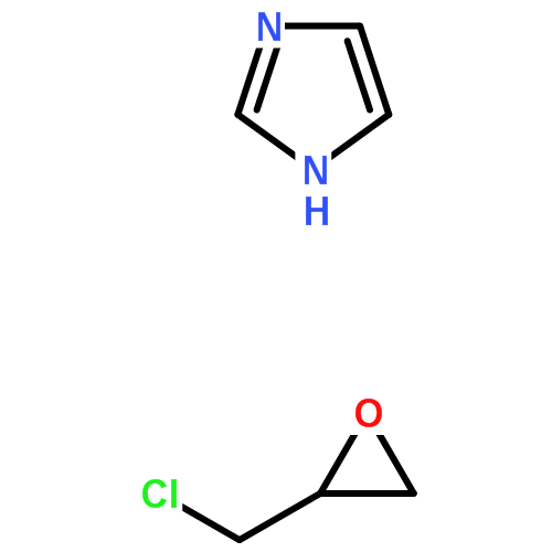 1H-咪唑与(氯甲基)环氧乙烷的聚合物